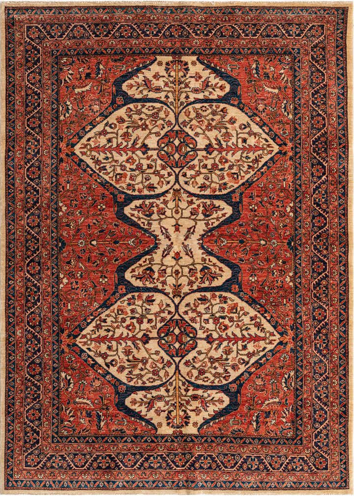 5' 6 x 7' 8 Hand Knotted Ariana Ziegler Oriental Rug