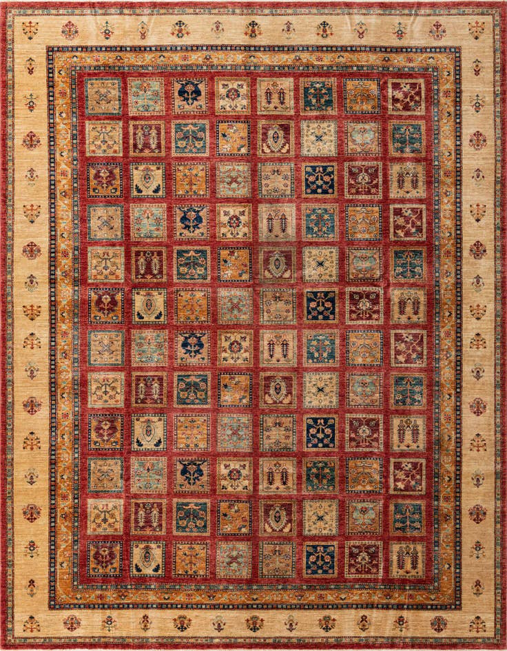 Detail image of 10' x 13' 3 Hand Knotted Ariana Ziegler Rug