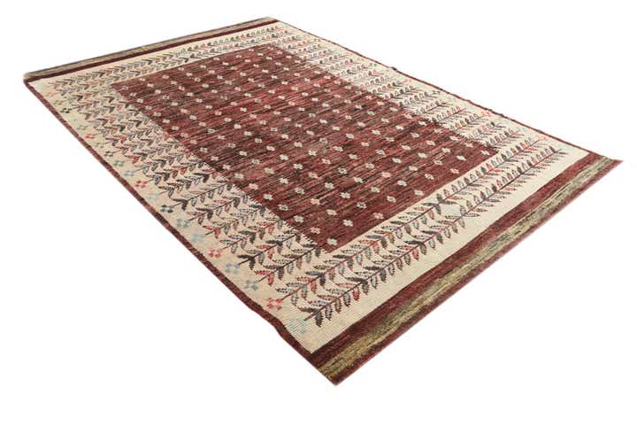 6' 8 x 9' 8 Hand Knotted Ariana Ziegler Wool Rug