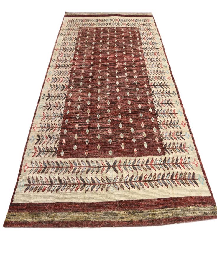 Detail image of 6' 8 x 9' 8 Hand Knotted Ariana Ziegler Wool Rug