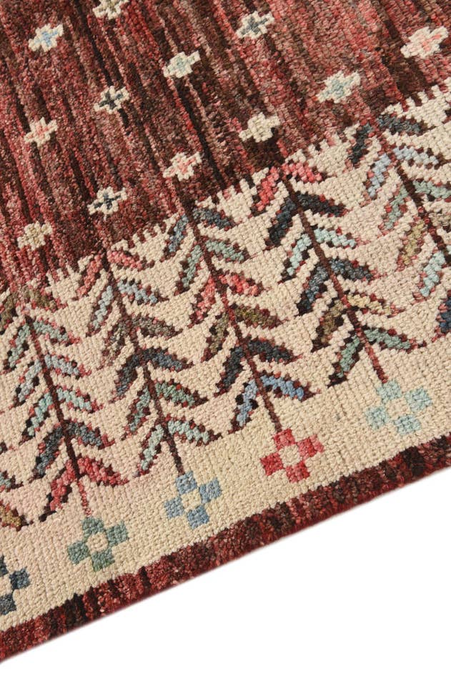 Detail image of 6' 8 x 9' 8 Hand Knotted Ariana Ziegler Wool Rug