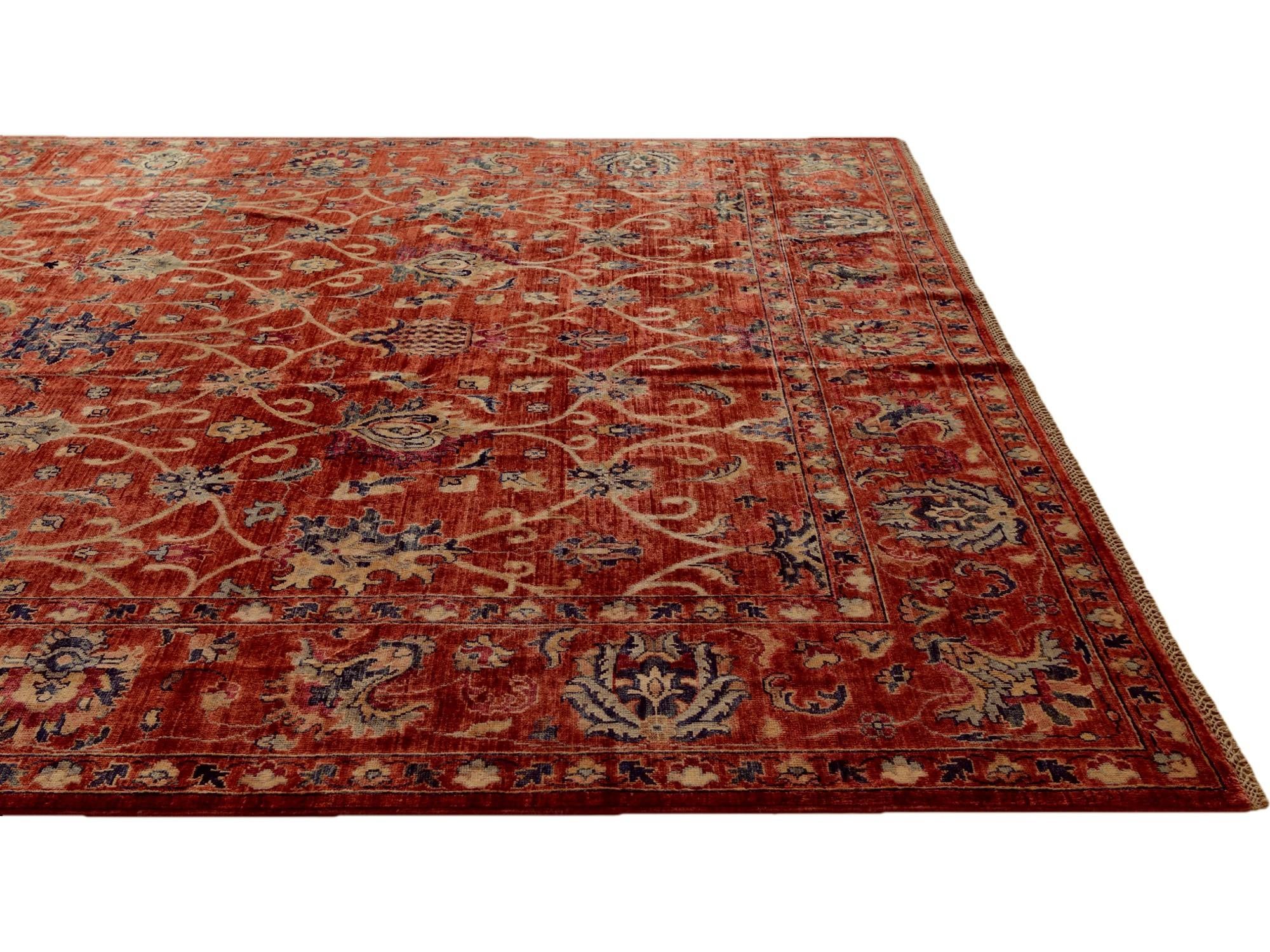 8' 4 x 11' 5 Hand Knotted Ariana Ziegler Rug