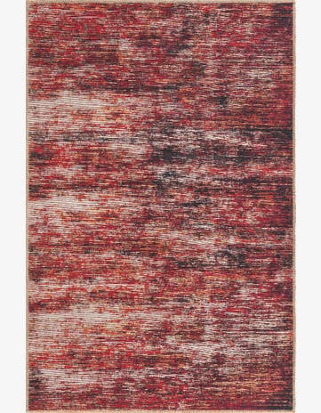 Rust Red Asha Rug