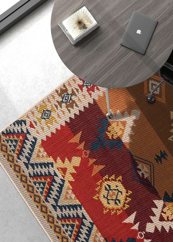 4' x 6' Easy-Clean Baja Indoor / Outdoor Rug