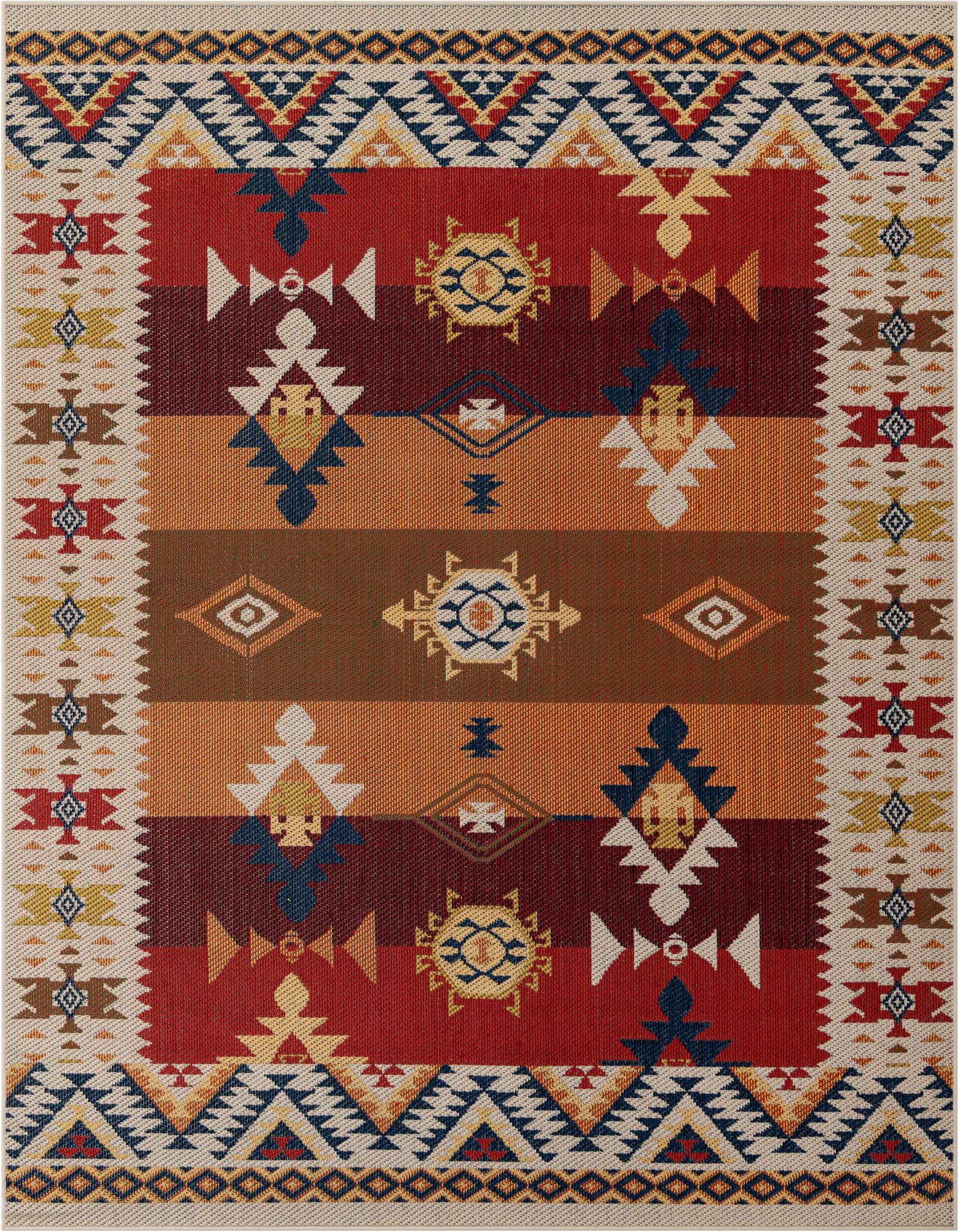 7' 10 x 10' Easy-Clean Baja Indoor / Outdoor Rug