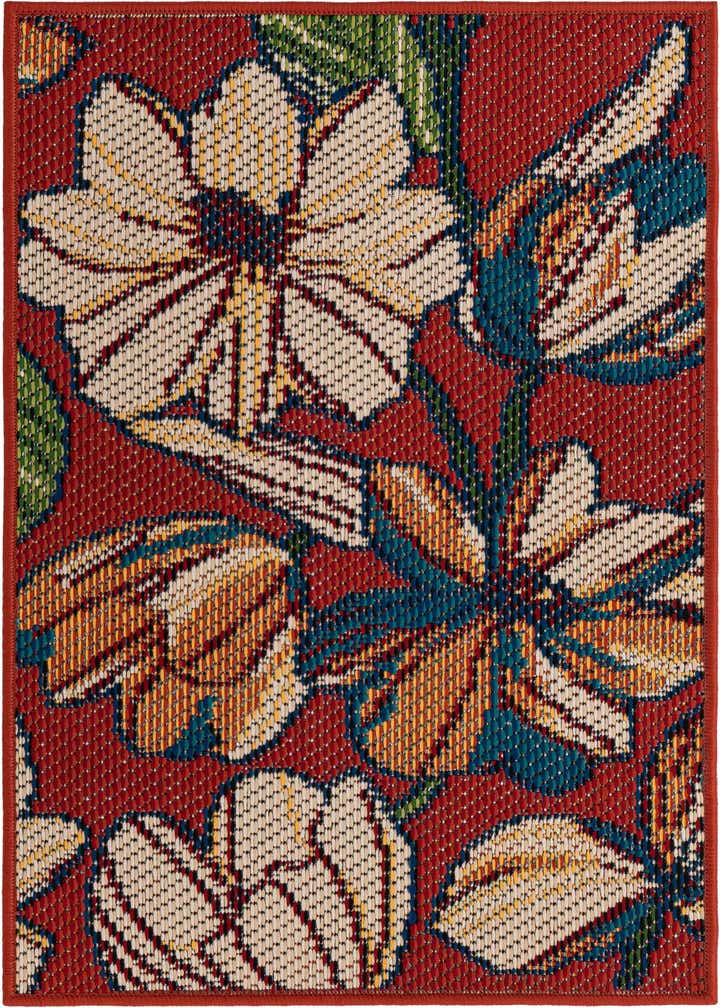 2' x 3' Easy-Clean Baja Indoor / Outdoor Rug