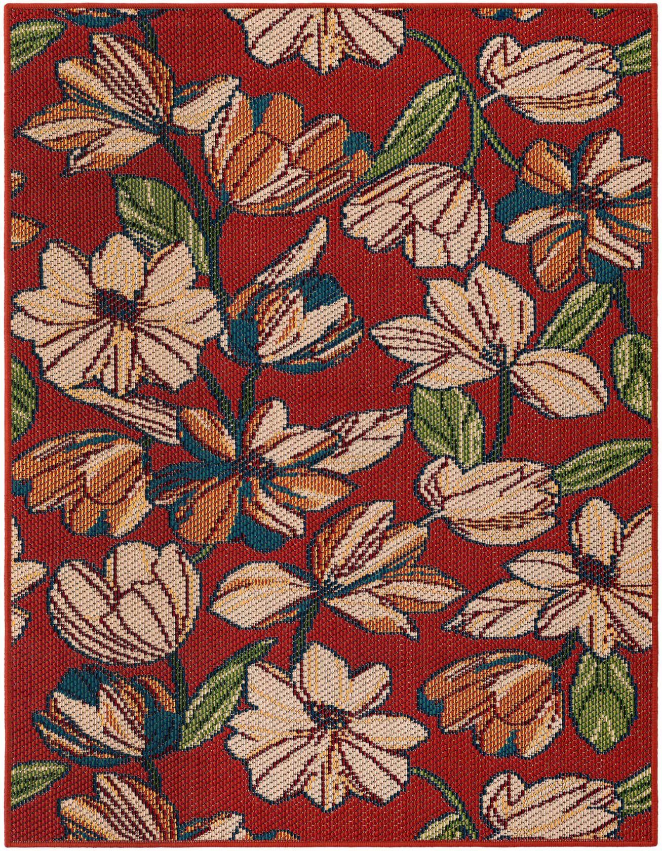 4' x 6' Easy-Clean Baja Indoor / Outdoor Rug
