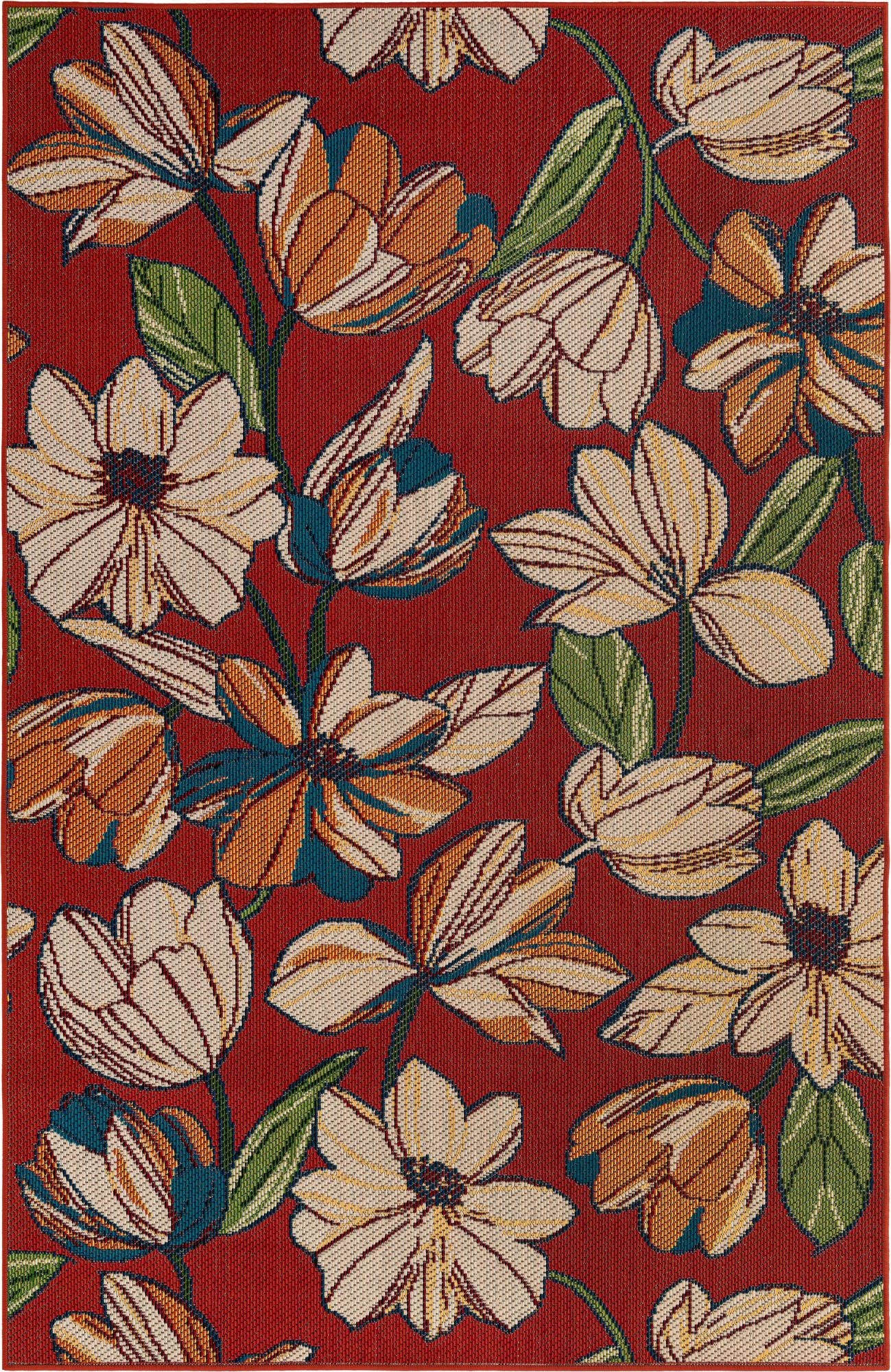 6' x 9'  Washable Baja Indoor / Outdoor Rug