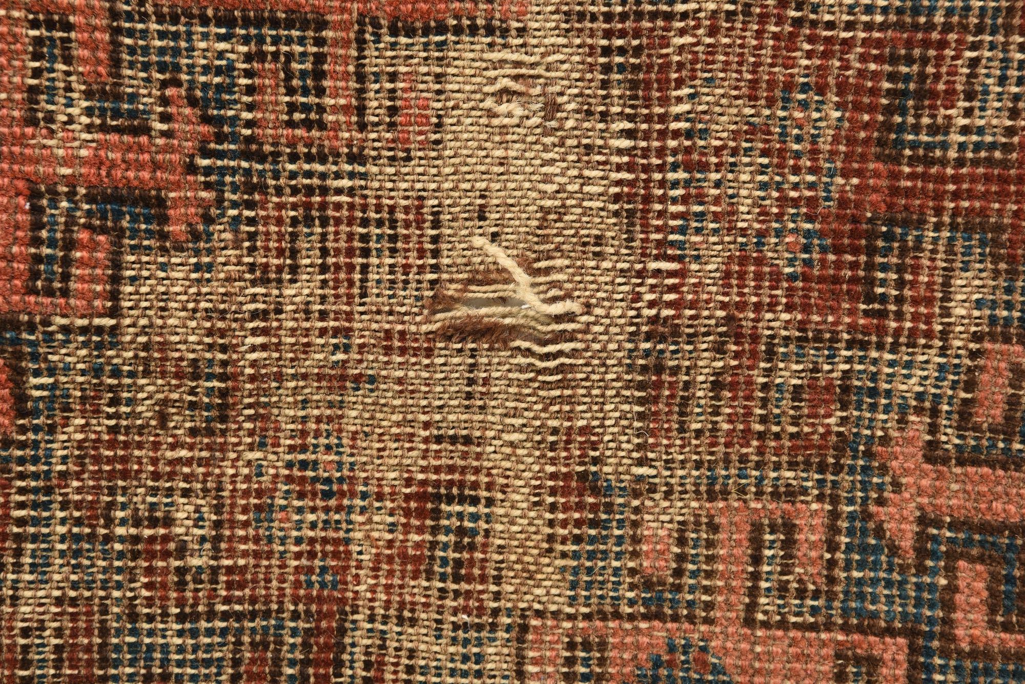 3' 5 x 4' 1 Hand Knotted Bakhtiar Persian Wool Rug