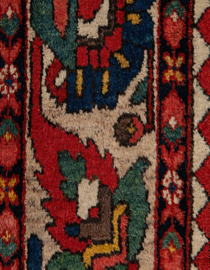 Detail image of 7' 1 x 9' 10  Hand Knotted Bakhtiar Persian Wool Rug