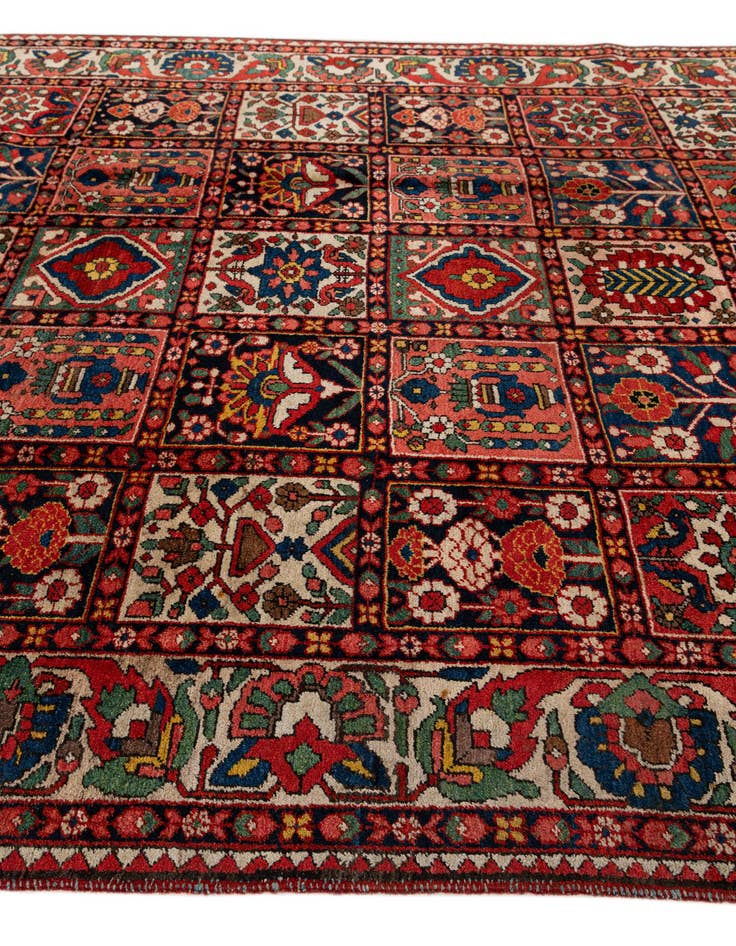 Detail image of 7' 1 x 9' 10  Hand Knotted Bakhtiar Persian Wool Rug