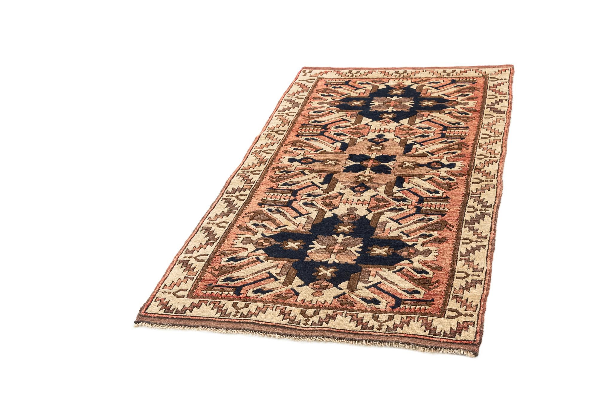 3' 2 x 5' 6 Hand Knotted Balouch Wool Rug