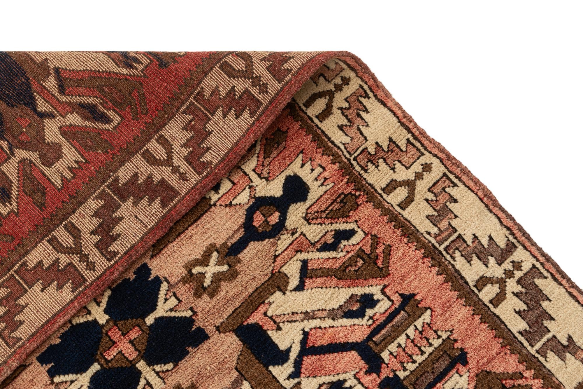 3' 2 x 5' 6 Hand Knotted Balouch Wool Rug