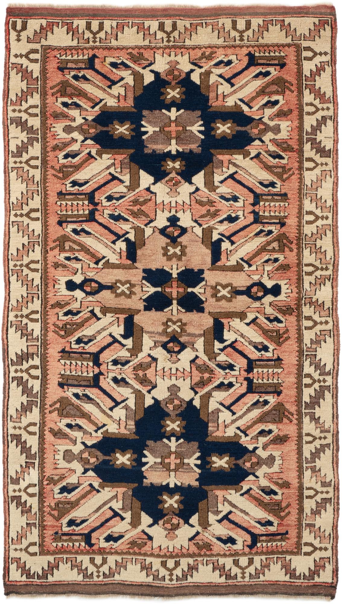 3' 2 x 5' 6 Hand Knotted Balouch Wool Rug
