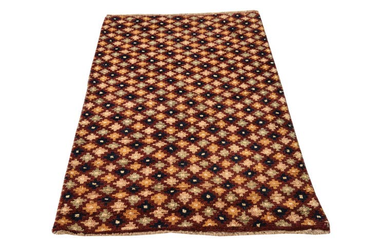 Detail image of 3' x 5' 1 Hand Knotted Balouch Wool Rug