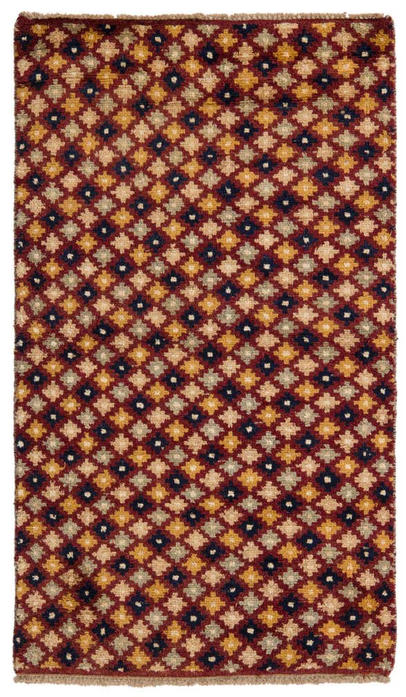 3' x 5' 1 Hand Knotted Balouch Wool Rug