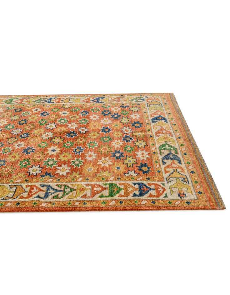 Detail image of 5' 3 x 7' 3 Hand Knotted Balouch Wool Rug