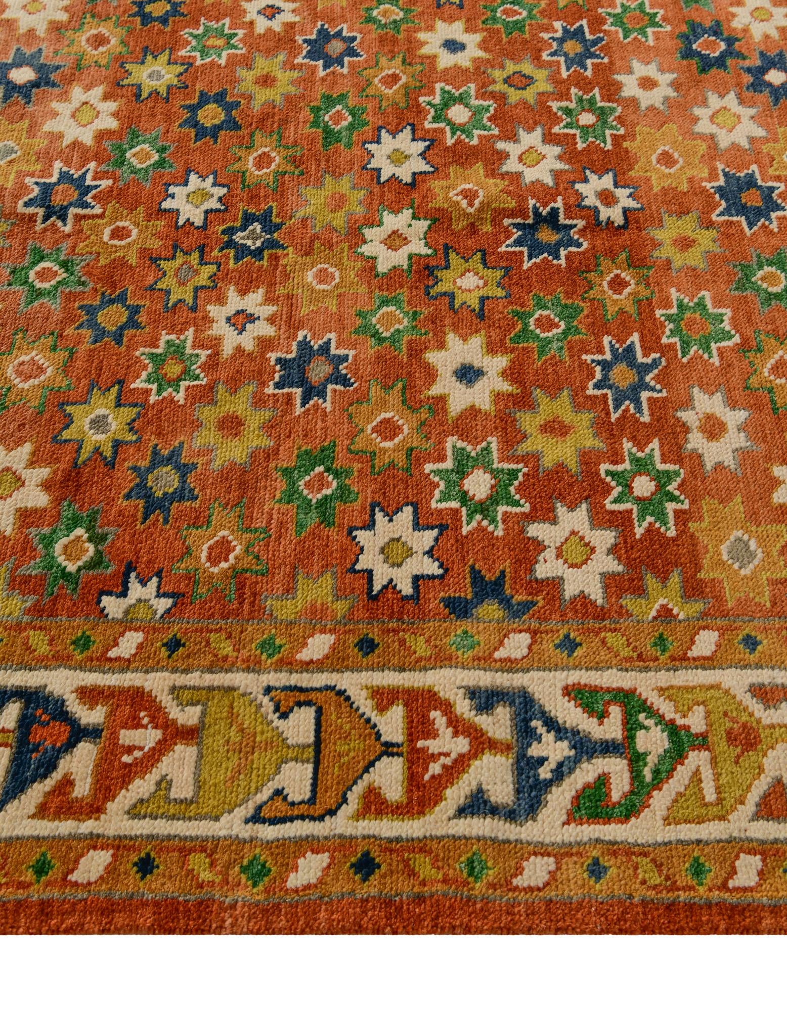 5' 3 x 7' 3 Hand Knotted Balouch Wool Rug