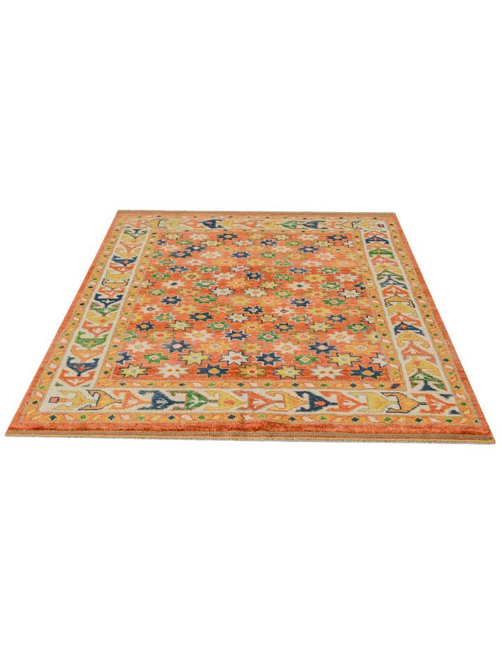 5' 3 x 7' 3 Hand Knotted Balouch Wool Rug