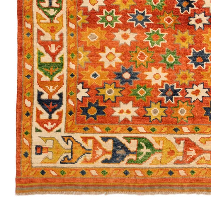 5' 3 x 7' 3 Hand Knotted Balouch Wool Rug