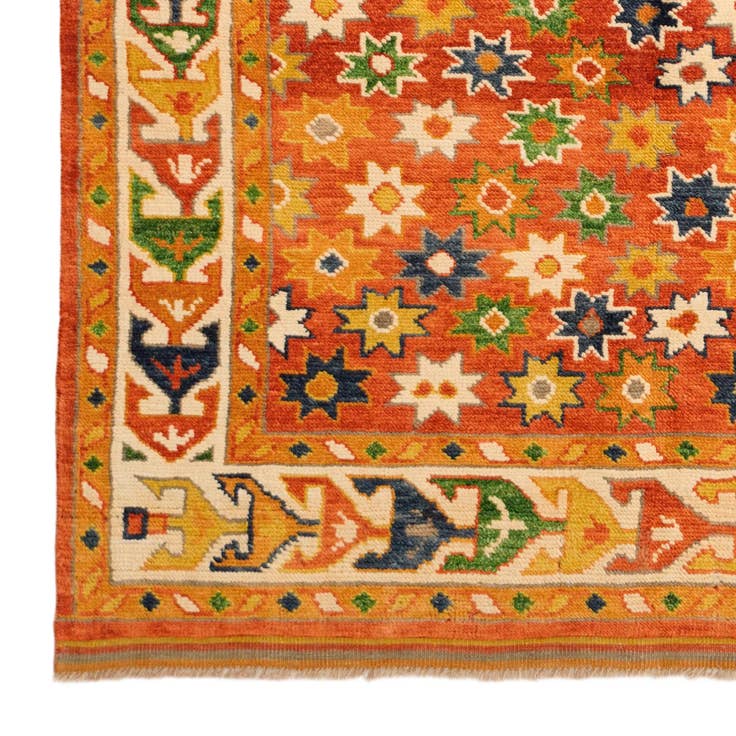 Detail image of 5' 3 x 7' 3 Hand Knotted Balouch Wool Rug