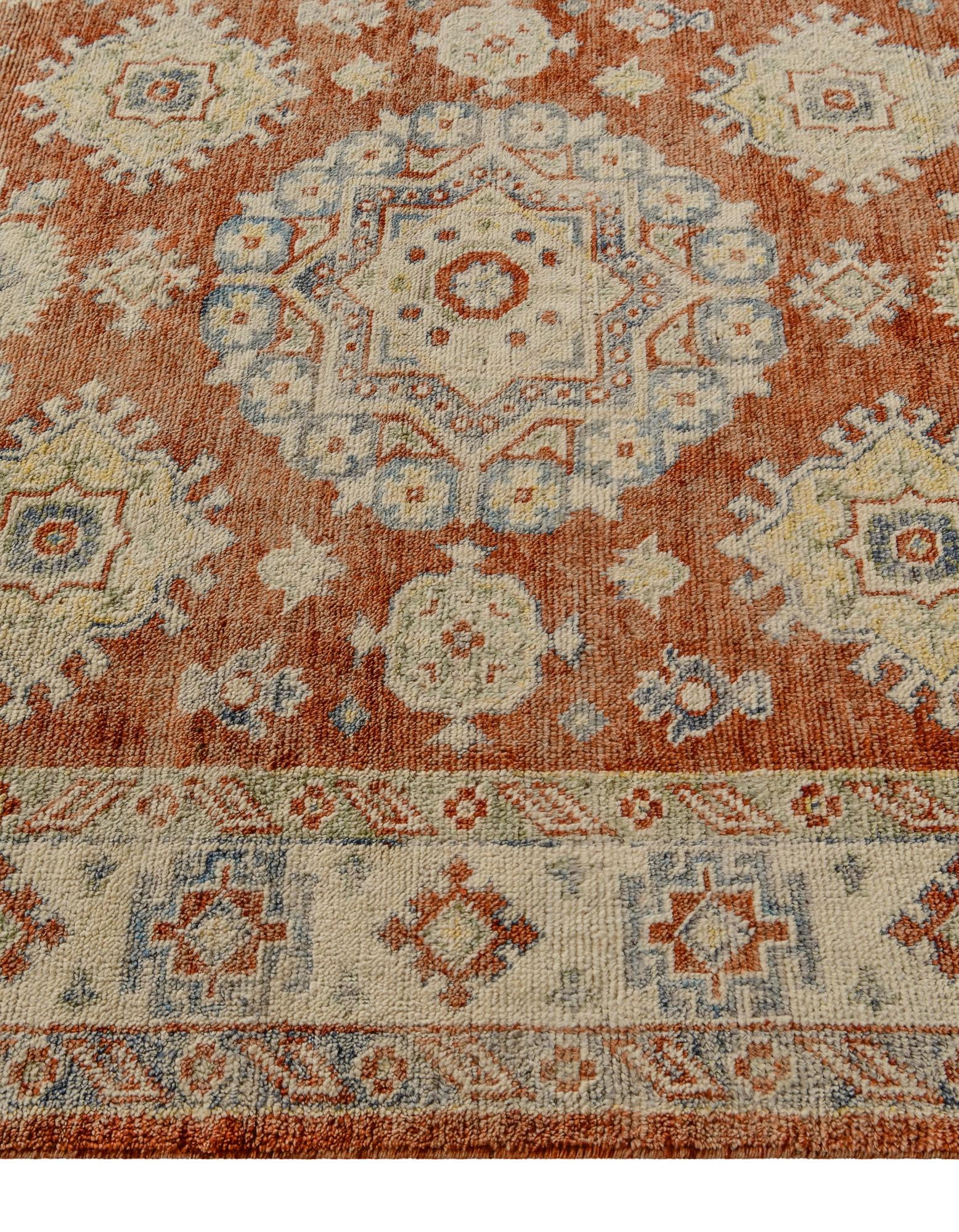 5' 8 x 8' 2 Hand Knotted Balouch Wool Rug