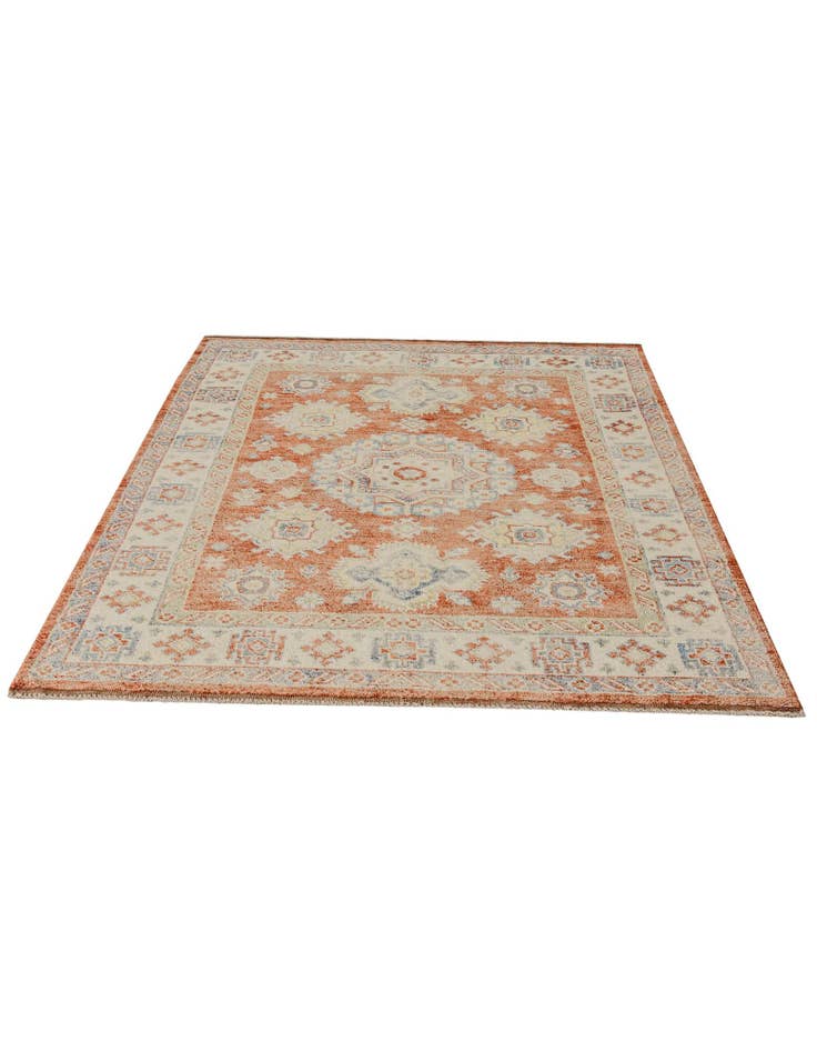 Detail image of 5' 8 x 8' 2 Hand Knotted Balouch Wool Rug