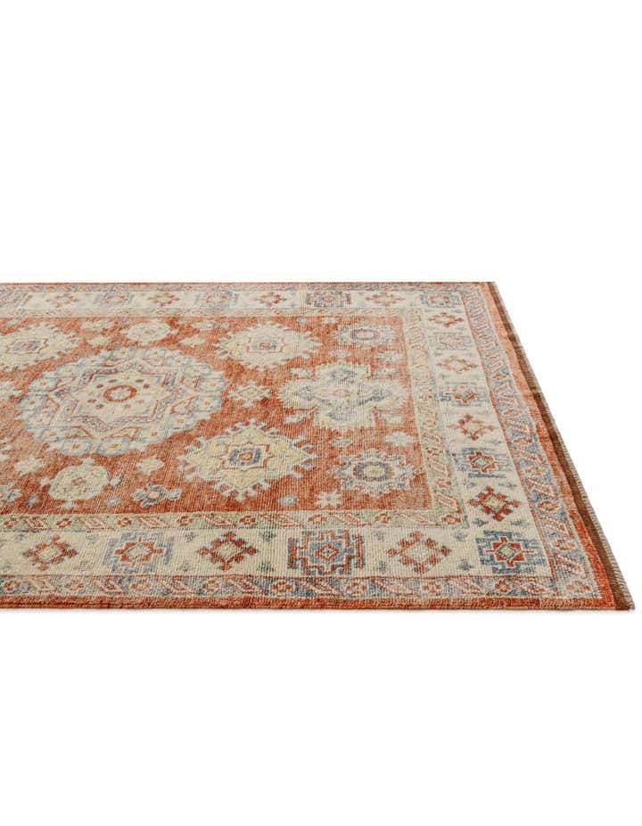5' 8 x 8' 2 Hand Knotted Balouch Wool Rug