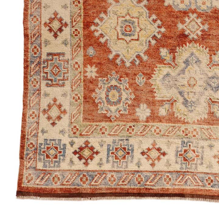 5' 8 x 8' 2 Hand Knotted Balouch Wool Rug