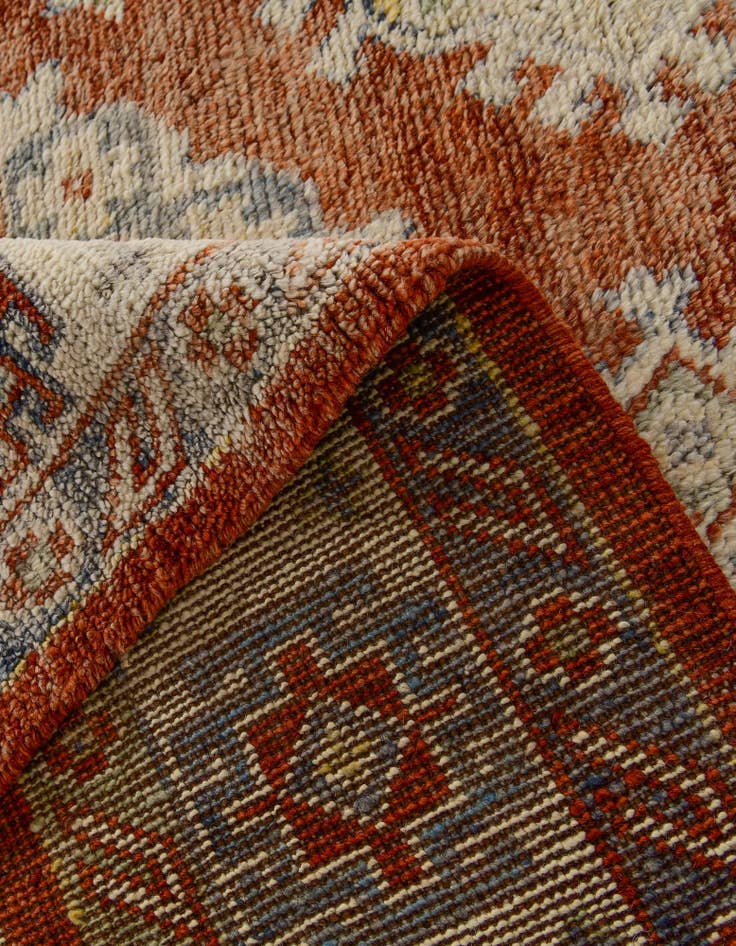 Detail image of 5' 8 x 8' 2 Hand Knotted Balouch Wool Rug