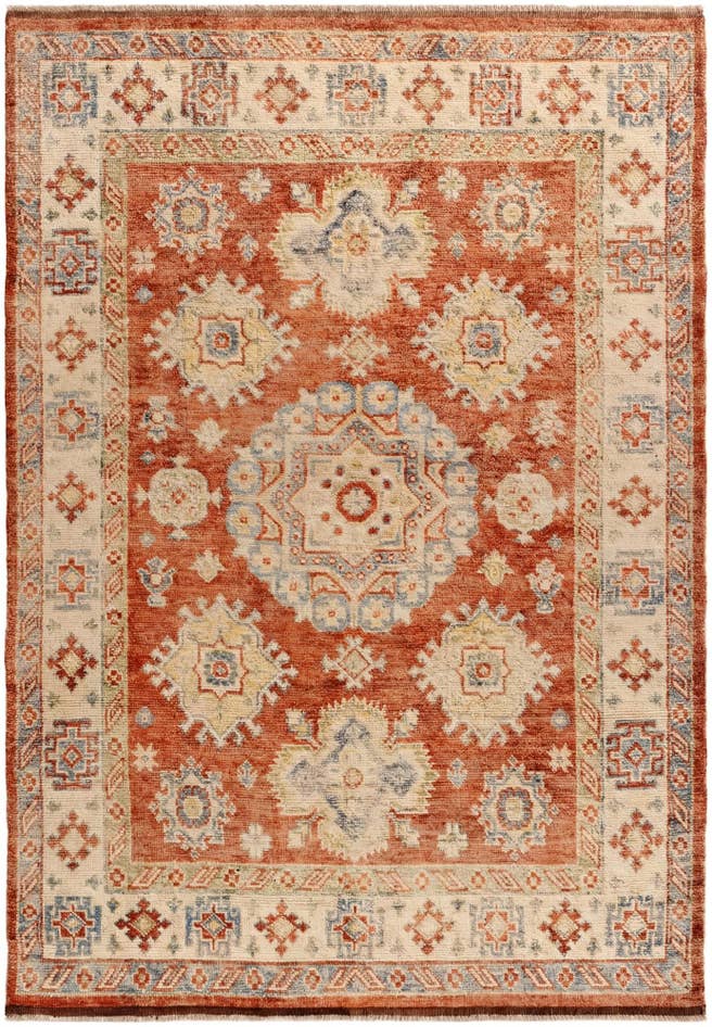 Detail image of 5' 8 x 8' 2 Hand Knotted Balouch Wool Rug