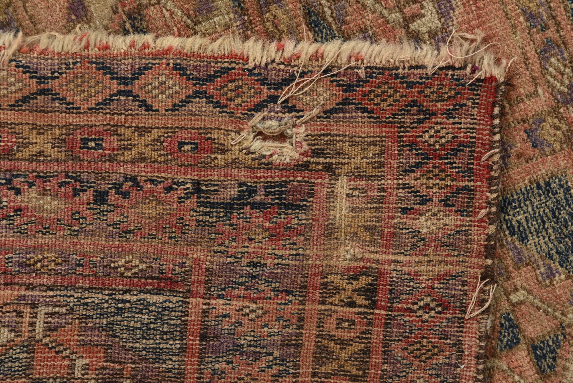 3' 3 x 5' 6 Hand Knotted Balouch Persian Wool Rug