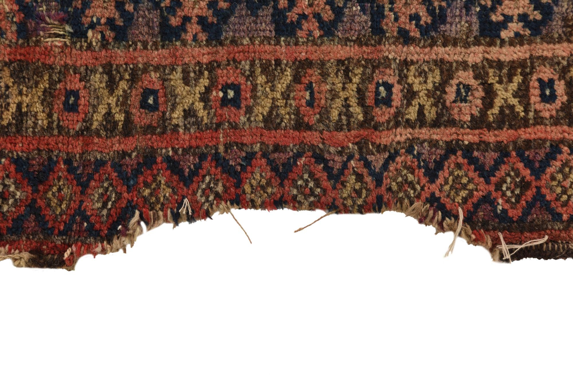 3' 3 x 5' 6 Hand Knotted Balouch Persian Wool Rug