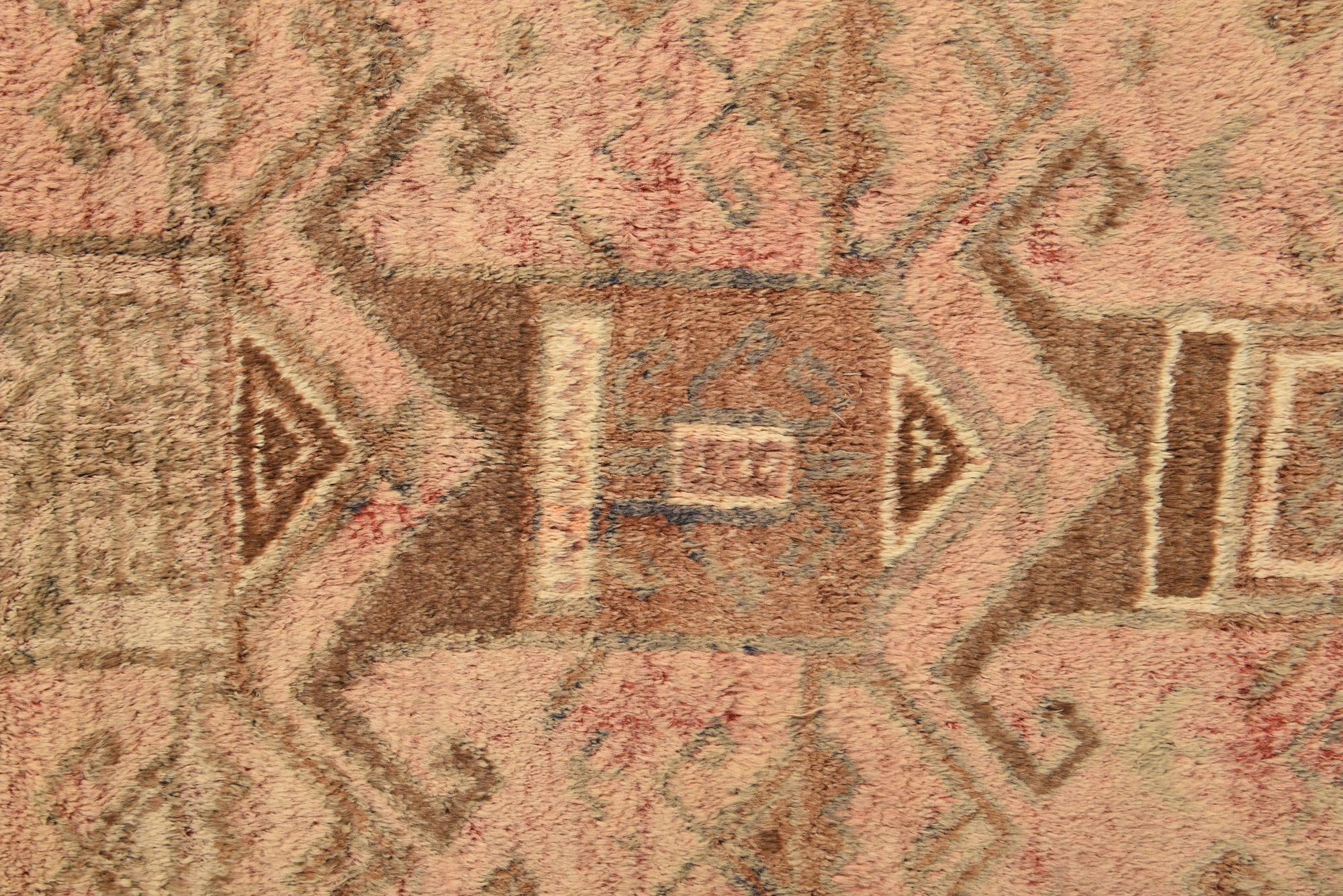5' x 8' 1 Hand Knotted Balouch Persian Wool Rug