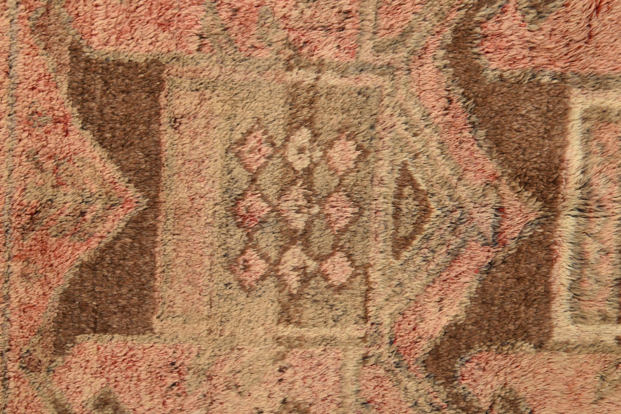 5' x 8' 1 Hand Knotted Balouch Persian Wool Rug