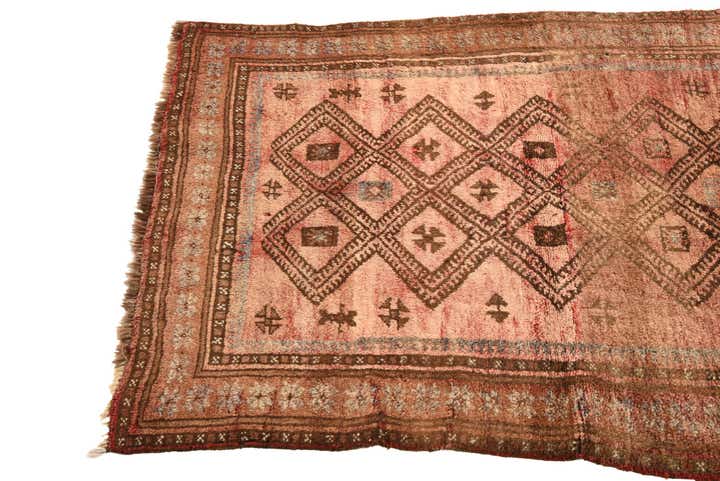 3' x 4' 3 Hand Knotted Balouch Persian Wool Rug