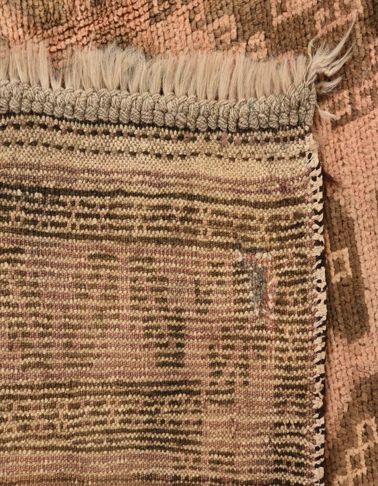 Detail image of 4' x 6' 3  Hand Knotted Balouch Persian Wool Rug