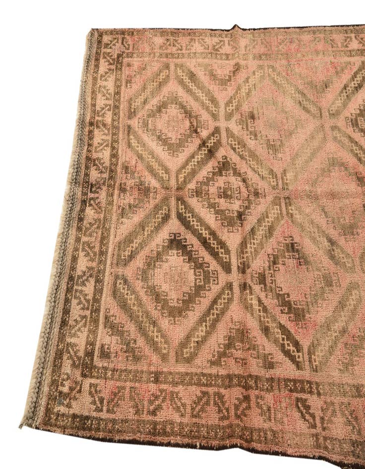 Detail image of 4' x 6' 3  Hand Knotted Balouch Persian Wool Rug