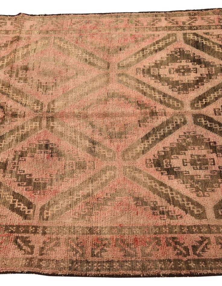 Detail image of 4' x 6' 3  Hand Knotted Balouch Persian Wool Rug