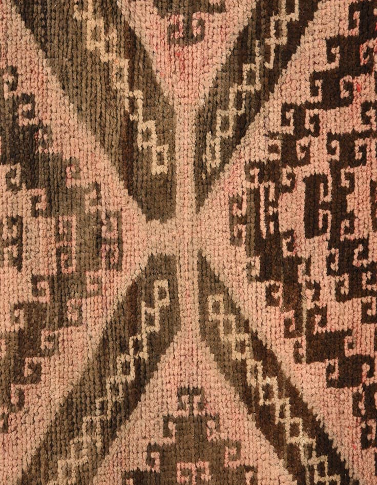 Detail image of 4' x 6' 3  Hand Knotted Balouch Persian Wool Rug