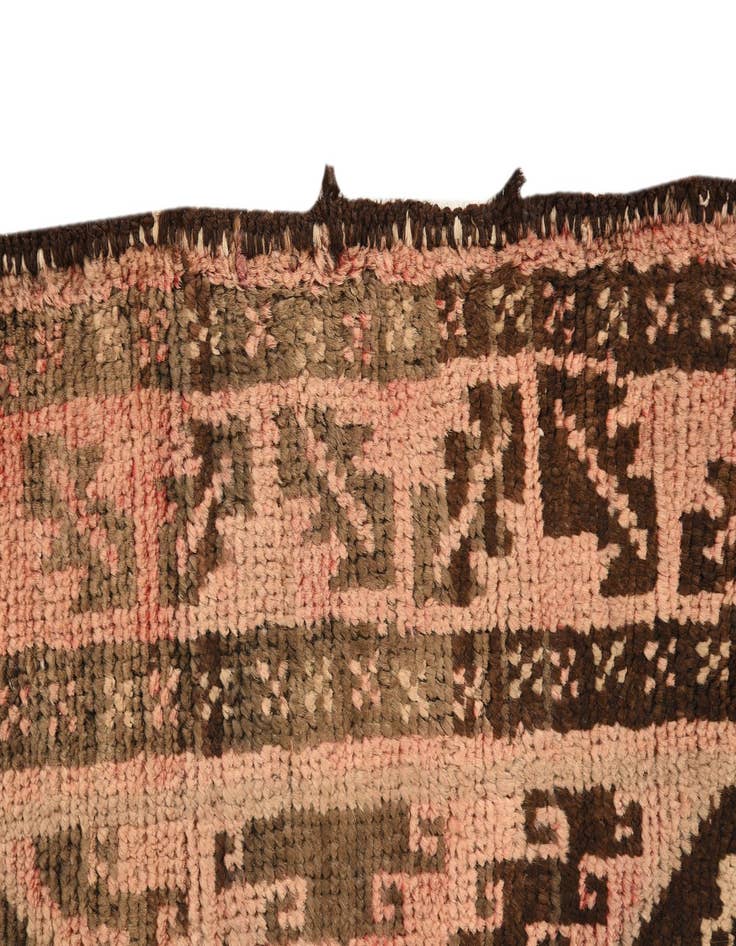 Detail image of 4' x 6' 3  Hand Knotted Balouch Persian Wool Rug