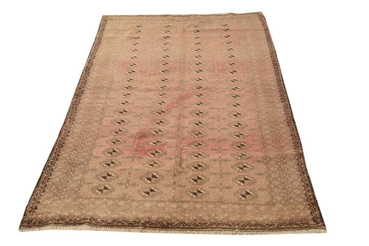 3' 10 x 6' 4 Hand Knotted Balouch Persian Wool Rug