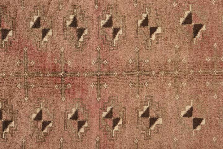 3' 10 x 6' 4 Hand Knotted Balouch Persian Wool Rug