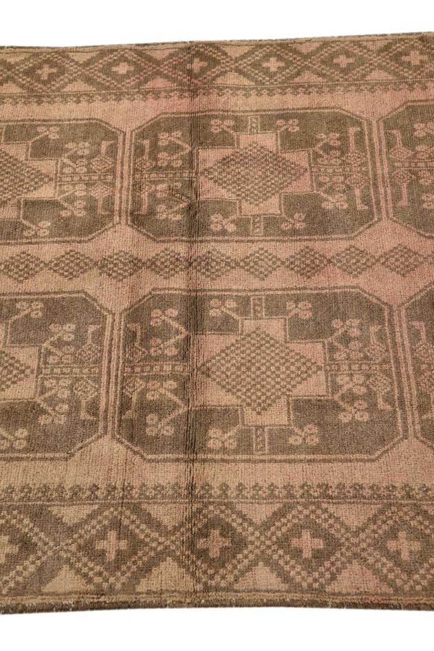 Detail image of 3' 7 x 6' 7 Hand Knotted Balouch Persian Wool Rug