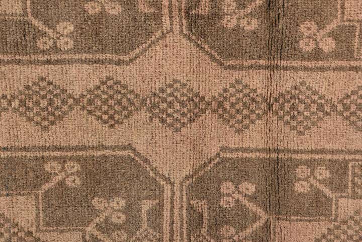 3' 7 x 6' 7 Hand Knotted Balouch Persian Wool Rug