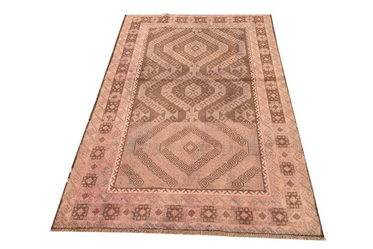 Detail image of 3' 6 x 5' 7 Hand Knotted Balouch Persian Wool Rug