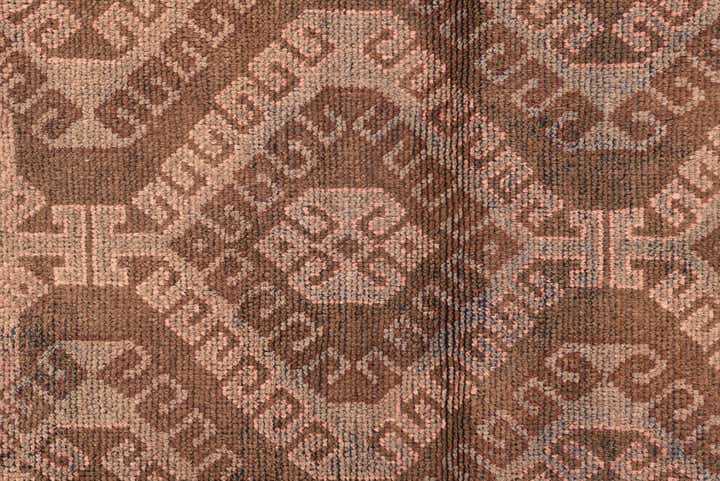 3' 6 x 5' 7 Hand Knotted Balouch Persian Wool Rug