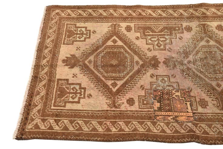 Detail image of 2' 8 x 5' 4 Hand Knotted Balouch Persian Wool Rug