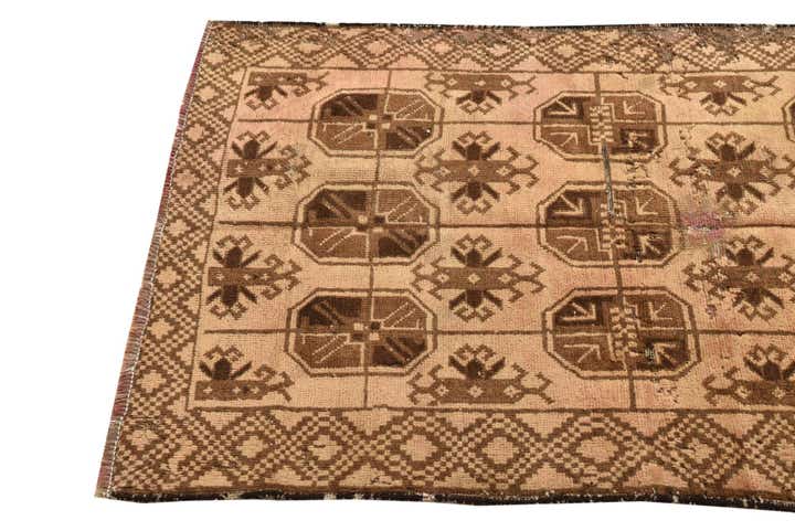 2' 9 x 4' 8 Hand Knotted Balouch Persian Wool Rug