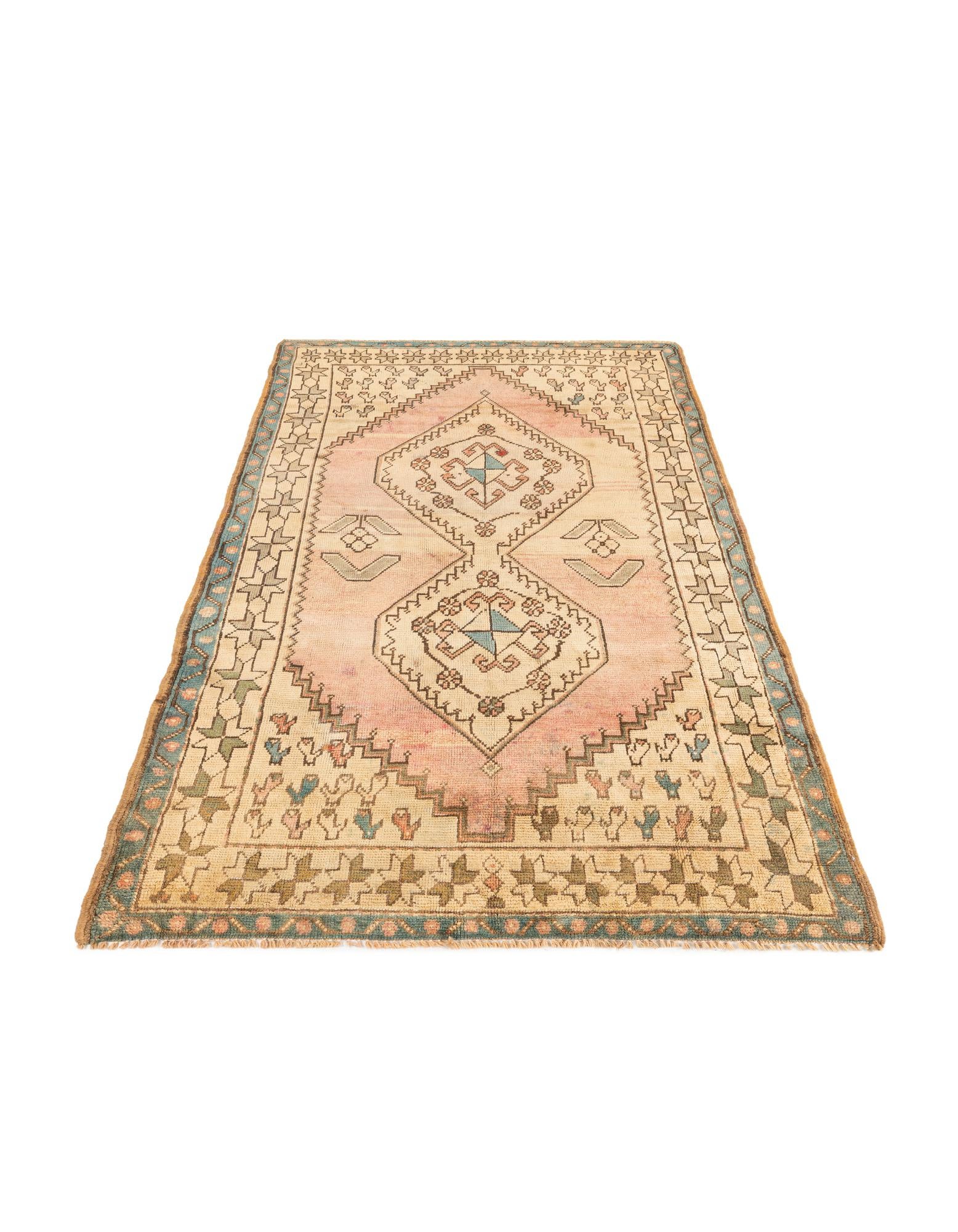 4' 2 x 6' 7 Hand Knotted Balouch Wool Rug